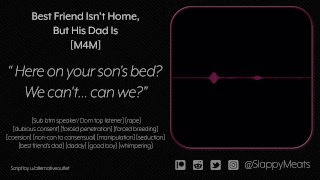 M4M Fuckbuddy Best Friend Isn't Home But His Dad Is Audio