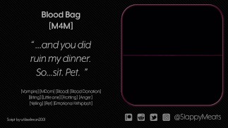 M4M 饥饿的吸血鬼和你一起玩，让你成为他的零食音频