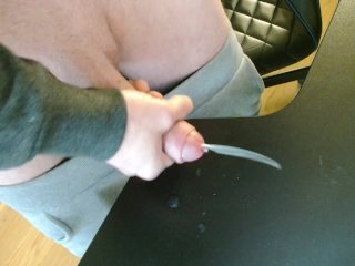 Cum on Table