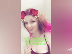 Mini Snapchat compilation - Screenshot 13 of 16 - Masturbating