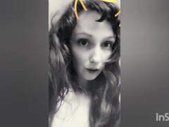Mini Snapchat compilation - Screenshot 4 of 16 - Masturbating