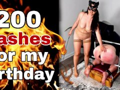 Femdom 200 Lashes Discipline Flogging Caning Spanking Paddling Bondage BDSM Real Couple Milf Stepmom