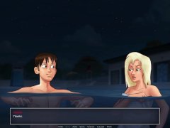 Summertime saga #44 - Swimming naked with a schoolmate - Gameplay