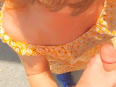 Pick up my used nympho wife at rest stop