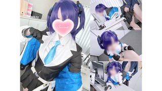 Compilation Of Hayase Yuka Blue Archive Cosplay Officelove Hentai Creampie