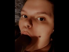 Licking my cum off your cock