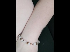 Masturbating quickie - Screenshot 14 of 16 - Riding Big Dildo