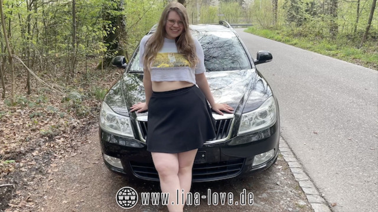 Breaking a taboo at the parking lot meeting!! Fucked and creampied by  strangers!!