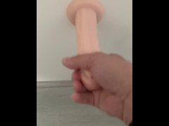 Playing with my dildo