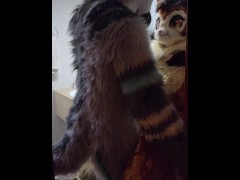 This Big Kitty Fucks His Wife Before Shower - Maho & Xytan