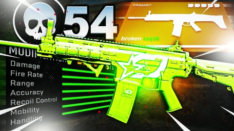 de *NIEUW* GEEN RECOIL GOD GUN na update in MW2! (Beste TAQ 56 Class Setup) - Modern Warfare 2