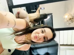 Daddy’s slut need milk in she’s ass