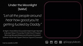 M4M Your Partner Plays With You In The ASMR Audio Clip Parisian Moonlight