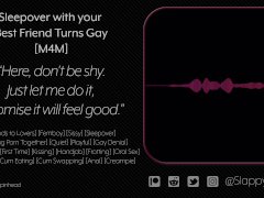 M4M Sleepover with your Best Friend Turns Gay Audio ASMR