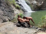 Preview 6 of Guy took me to a river waterfall to get me DRIPPING. He CUM INSIDE me, FUCKED me missionary & doggy