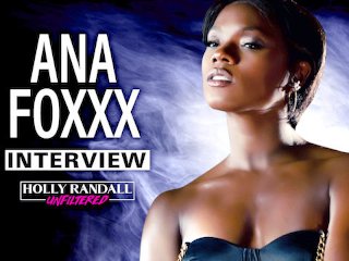 celebrity, interview, ana foxxx, bts