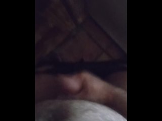 Jerking off to my neighbors fucking