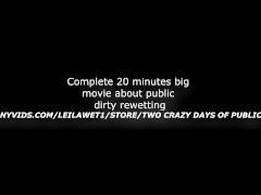 20 MINUTES OF DIRTY PUBLIC PISSING JEANS