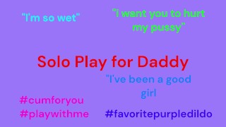 solo for daddy