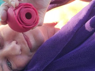 Neighbors Wife Masturbates Outside