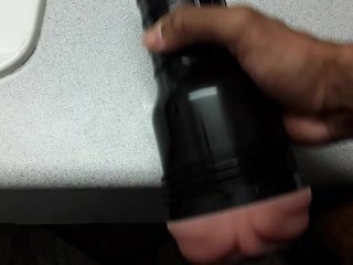 Horny Male Fucking My Tight Fleshlight