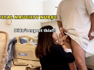 POV the Nurse did not Expect This! but she Helps me Cum - Par3jahorny