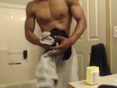 Before work compilation what i do when i got a short show /workout naked 