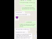 Preview 1 of mensajes de whatsapp con la novia de mi amigo parte 4