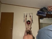 Preview 6 of Teasing a princess while tied to a wall