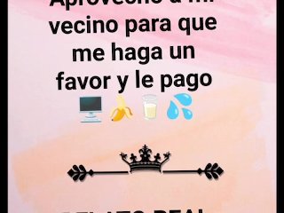 APROVECHO A MI VECINO QUE ME ARREGLE EL PC Y LE SACO LA LECHE