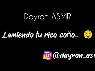 ASMR Audio Erótico - Lamiendo tu rico y jugoso coño hasta el placer 🤤