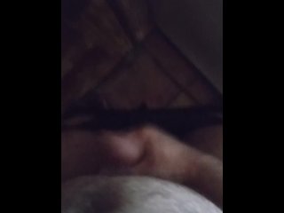 vertical video, solo male, listening to sex, big dick