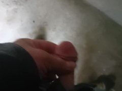 THROBBING HARD PULSATING BIG BLACK COCK SHOOTS A MASSIVE CUMSHOT MOANING LOUD JERKING AND CUMMING