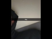 Preview 1 of Girlfriend sends videos while cheating Snapchat Cuckold