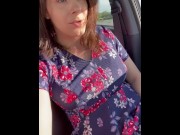 Preview 4 of Parking Lot Masturbation In My Mom’s Car - Memorial Day Weekend
