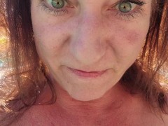 Milf smoking pool play