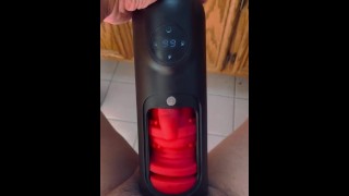 Jerk off with my new sex toy