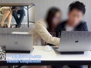 Preview 4 of ［Japanese amateur couple］Happening that Uber Eats staff saw sex  during telework.