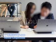 Preview 5 of ［Japanese amateur couple］Happening that Uber Eats staff saw sex  during telework.