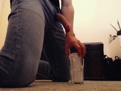 Cum while doing push-ups - Screenshot 14 of 16 - Jeans