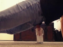 Cum while doing push-ups - Screenshot 4 of 16 - Jeans