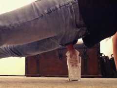 Cum while doing push-ups - Screenshot 9 of 16 - Jeans