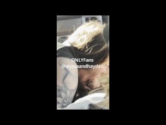 Sucked off thick cock stranger on road trip
