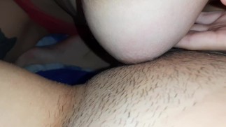 Thumbnail My housekeeper gave my pussy a titjob and then licked me to orgasm - Lesbian_illusion