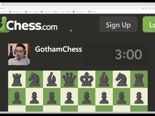 CHESS: GothamChess Stunned by me Jerking in Front of him