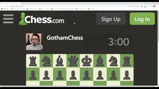 CHESS: GothamChess stunned by me jerking in front of him