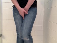 Attempting to Test my Bladder in Tight Jeans