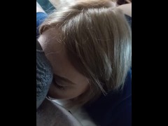 Her Husband wanted Watch her Eat My Black Ass pt1