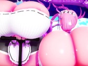 Preview 6 of Rem and Ram Pumping Thicc Inflation | Imbapovi