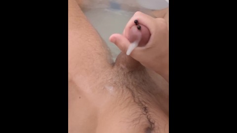 Real amateur home made cum gay cock white American boy